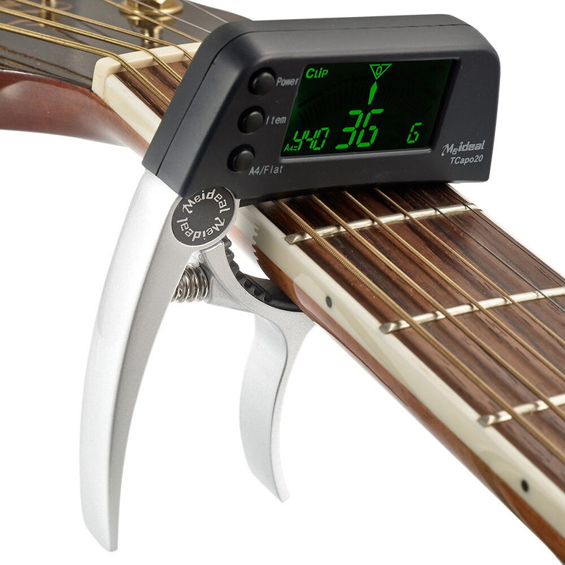 2-i-1 Guitar Capo & Tuner