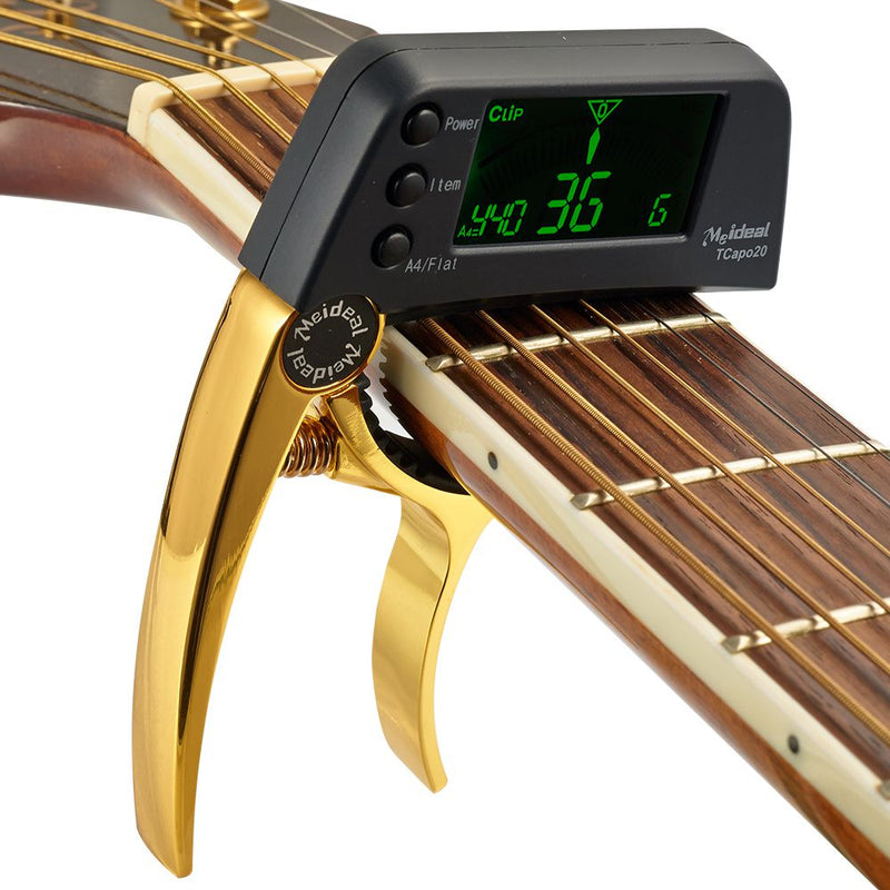 2-i-1 Guitar Capo & Tuner