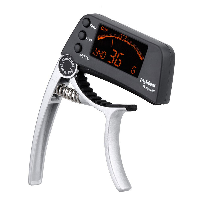 2-i-1 Guitar Capo & Tuner