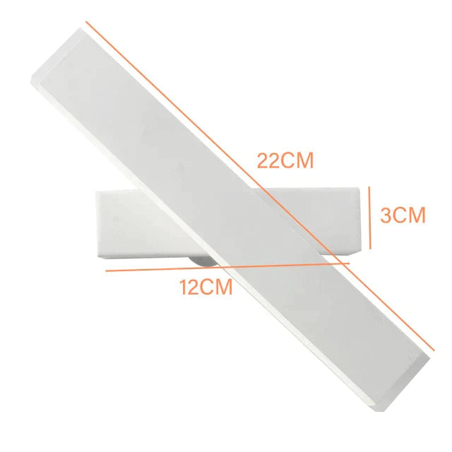 360° Roterende LED-væglampe