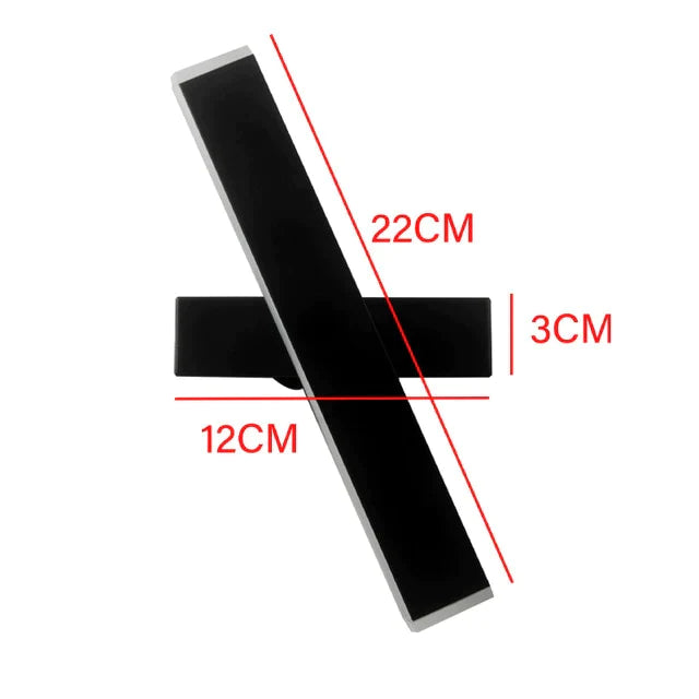 360° Roterende LED-væglampe