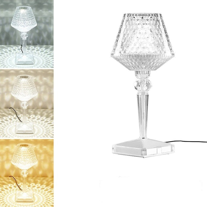 Blændende krystal lampe