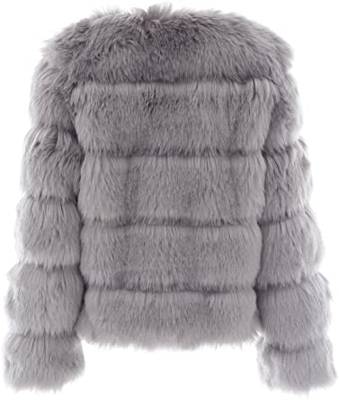 Faux Fur Coat til kvinder