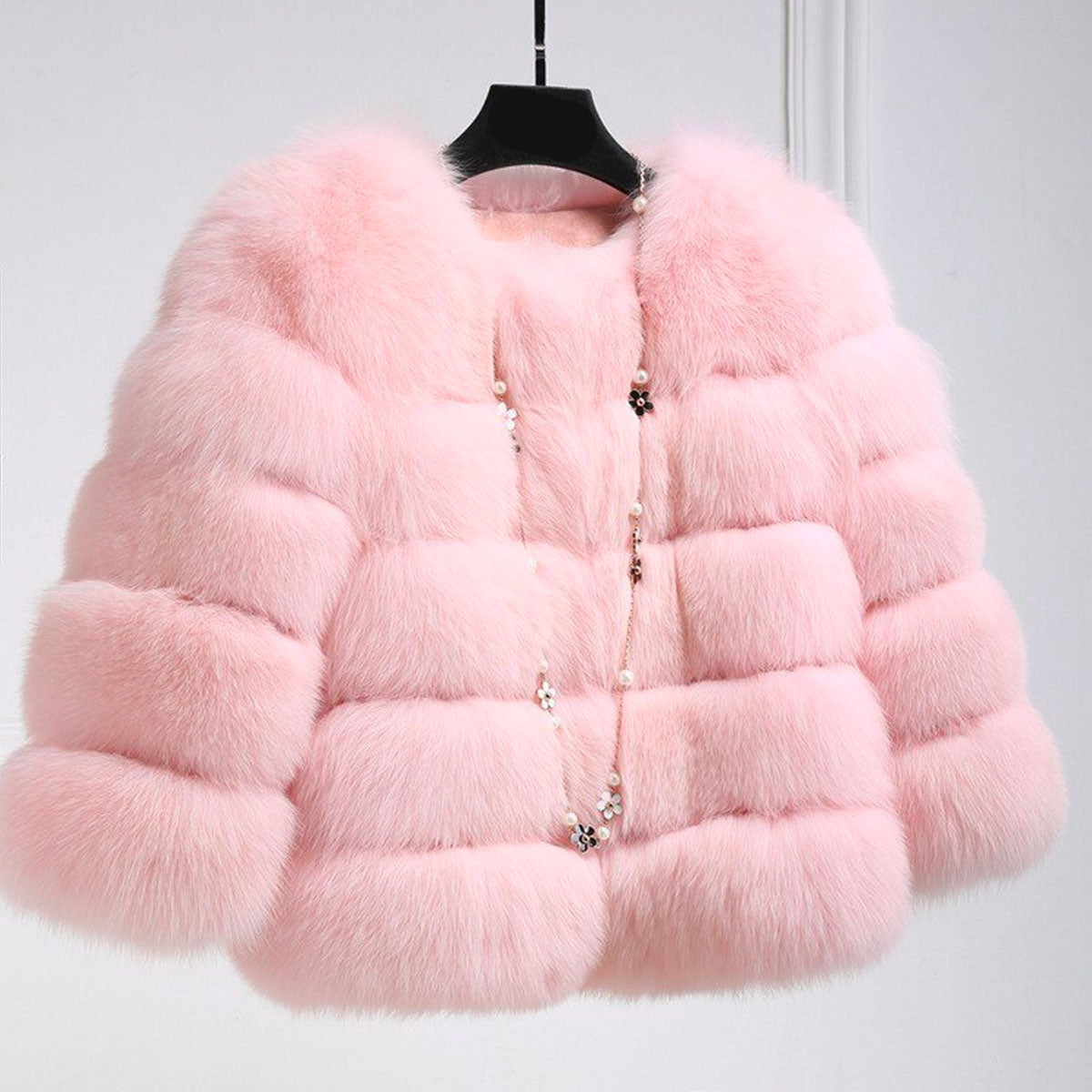 Faux Fur Coat til kvinder