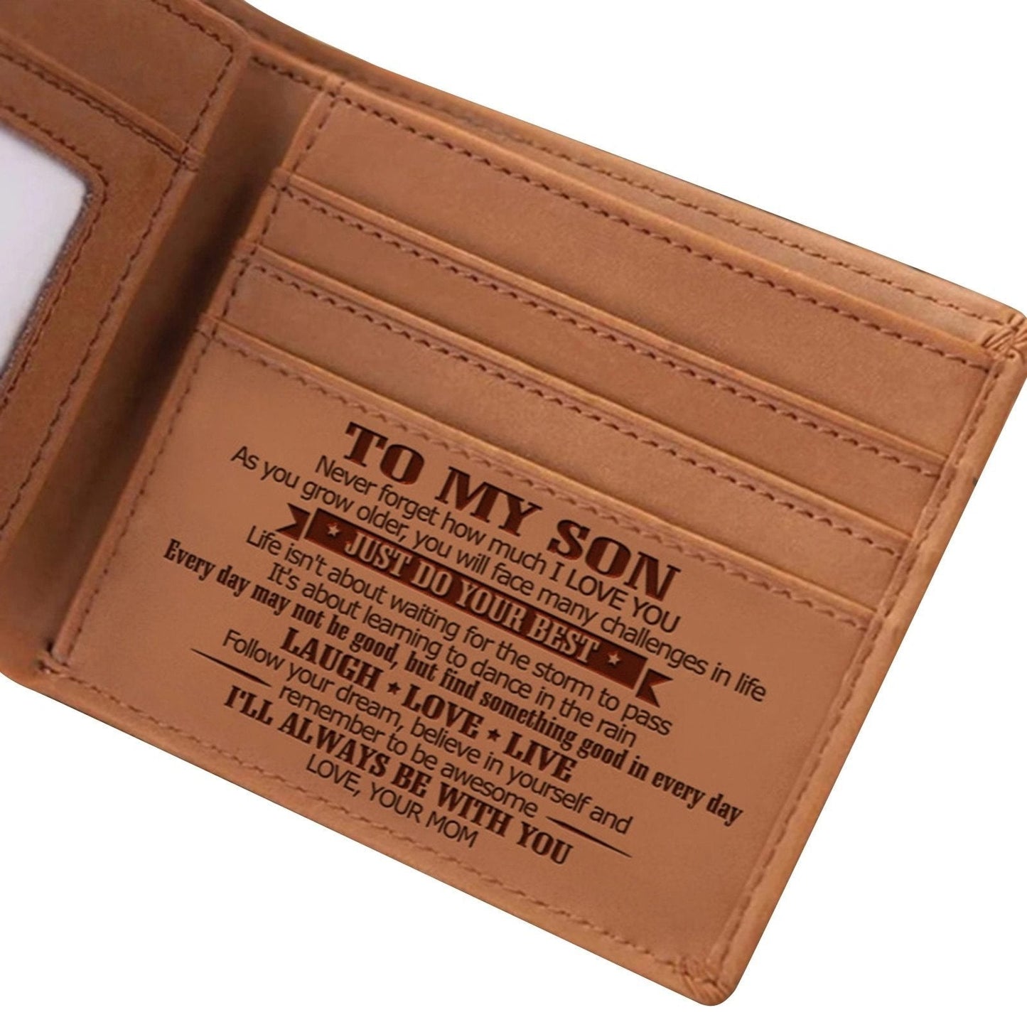 Mor til søn - personlig tegnebog