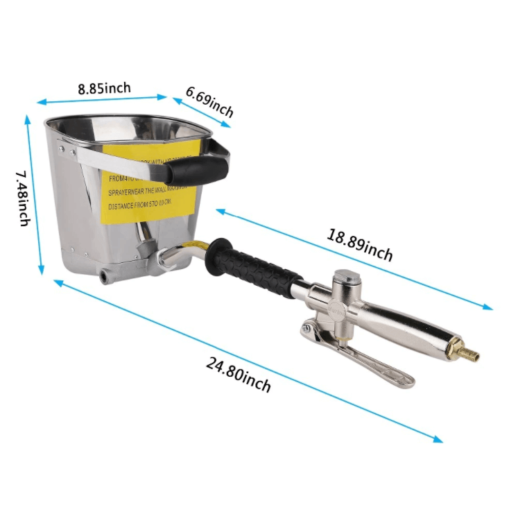 Mørtel sprøjtepistol