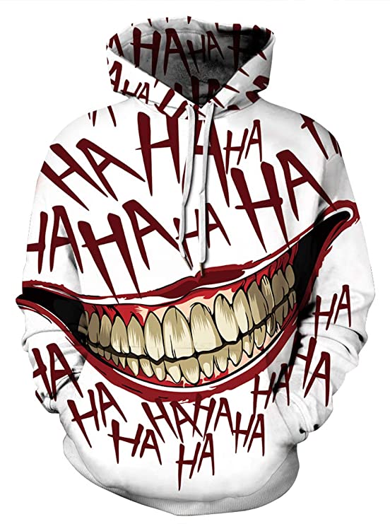 Realistiske 3D-printede stilfulde hættetrøjer