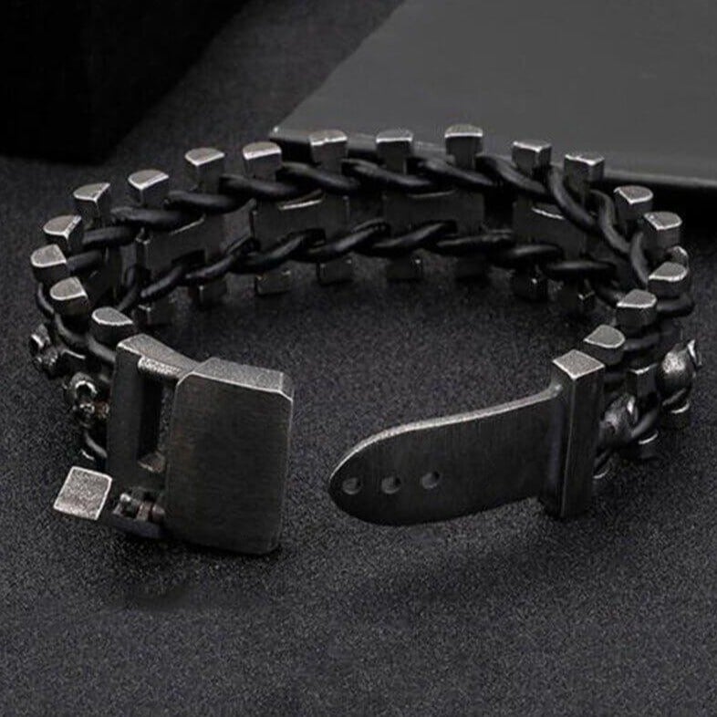 Skelet Biker's Armbånd