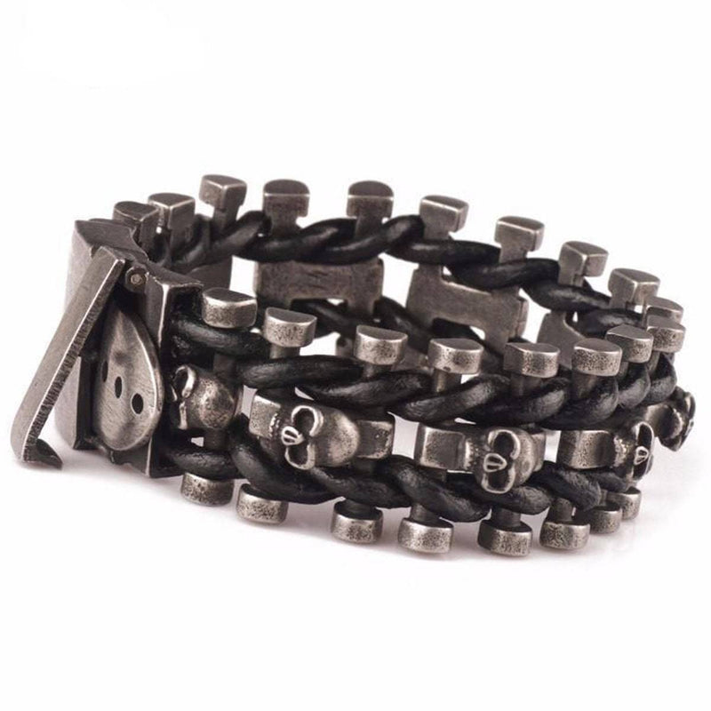 Skelet Biker's Armbånd